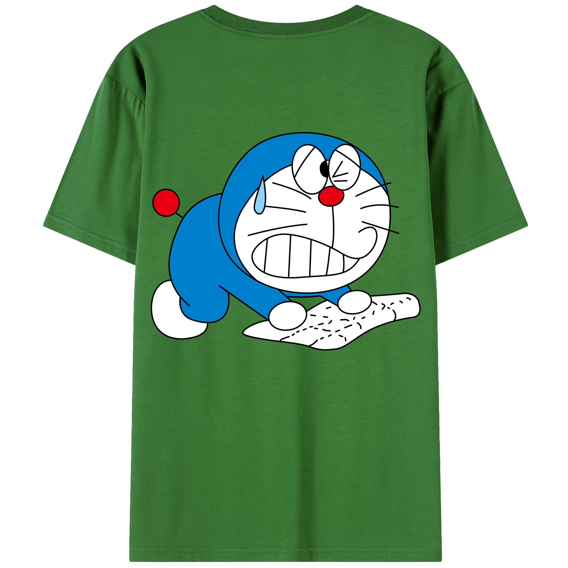 （画像用） ドラえもん Doraemon レディース半袖Tシャツ(バックプリント)